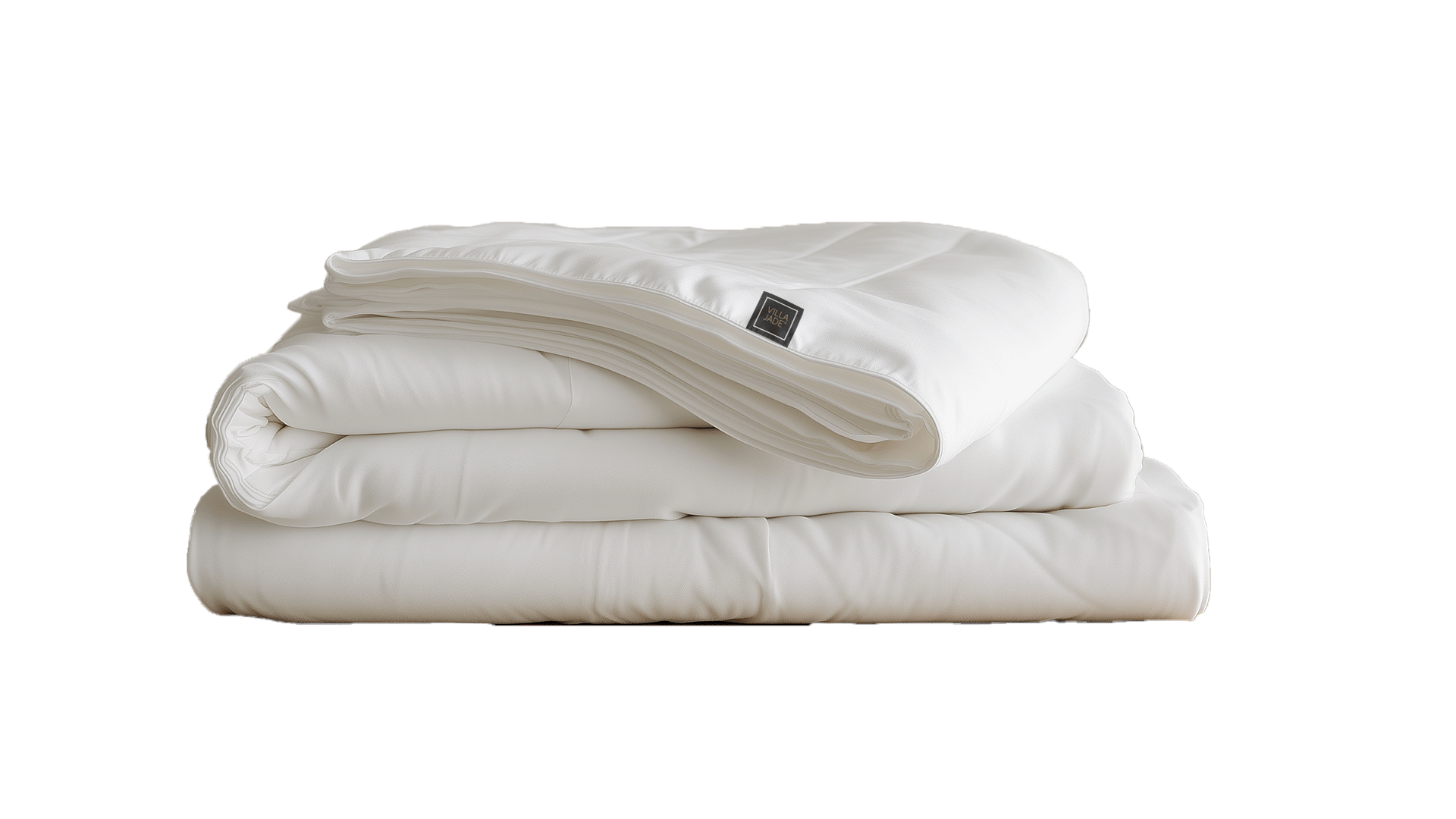 Villa Jade° Die Bio Bettwäsche Premium - Naturestyle weiß kba Baumwolle Bettdeckenbezug