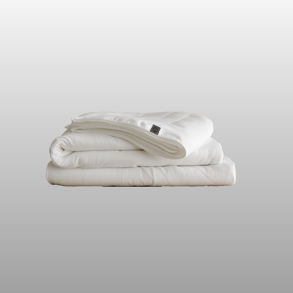 Villa Jade° Die Bio Bettwäsche Premium - Naturestyle weiß kba Baumwolle Bettdeckenbezug