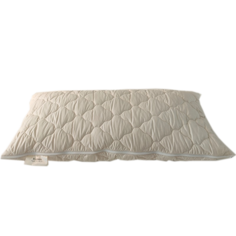 Rabens organic 2er Set Alpaka Bio Kopfkissen (separater Innenbeutel) - schlafraum.shop