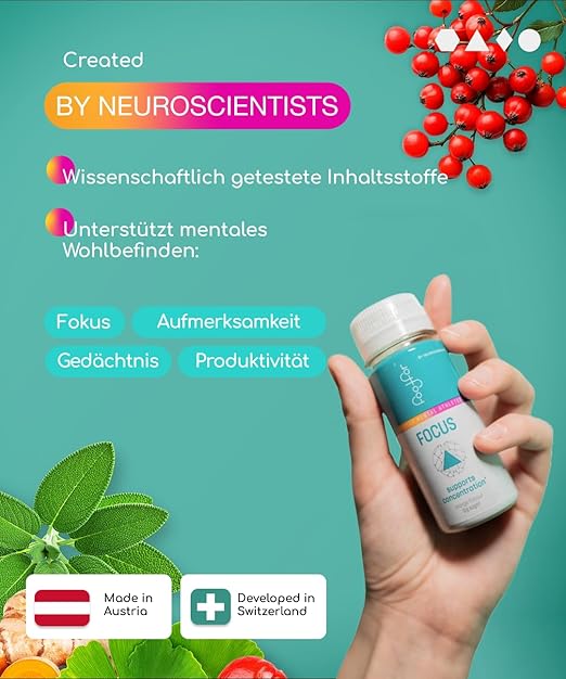 FOODFOR Shots - Fördert Entspannung, innere Ruhe und Stressabbau made in Switzerland