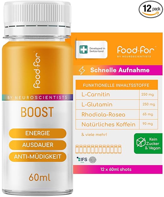 FOODFOR Shots - Fördert Entspannung, innere Ruhe und Stressabbau made in Switzerland