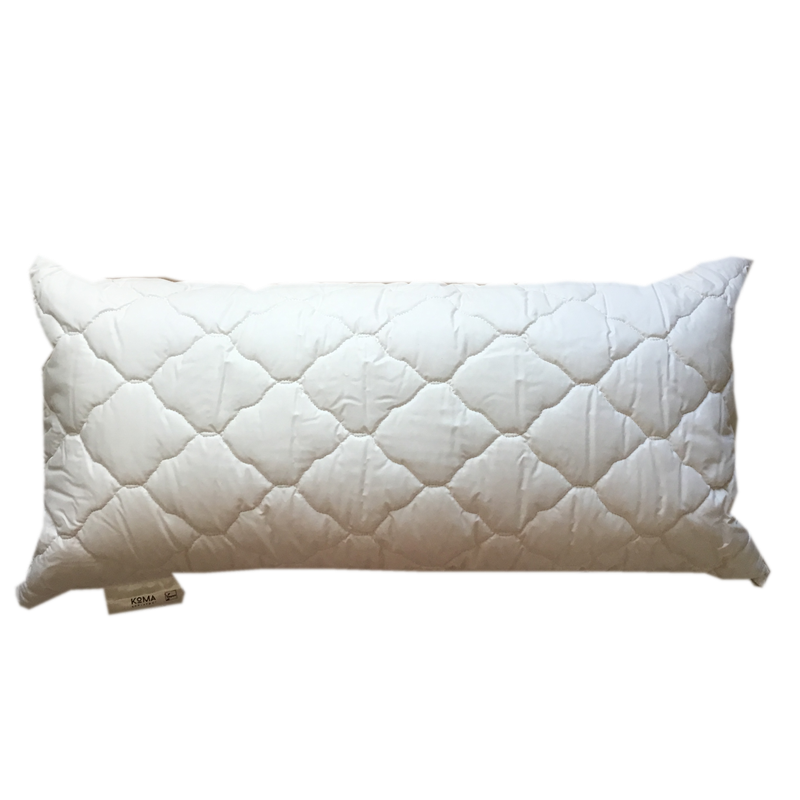 KOMA Schlafgut Kapok Bio Kopfkissen Premium (separater Innenbeutel) - schlafraum.shop